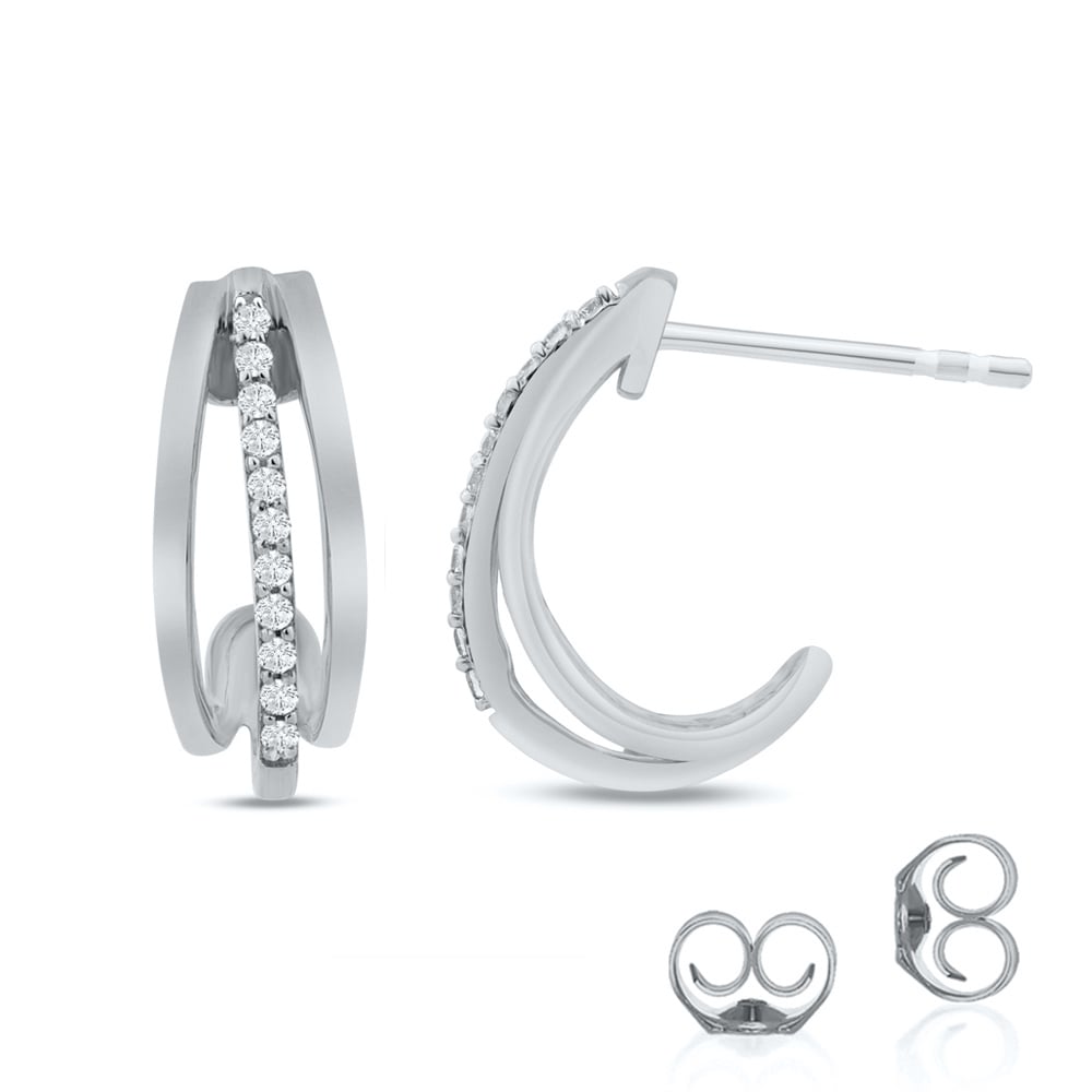 Pear Shaped Dangling Lab Diamond Earrings