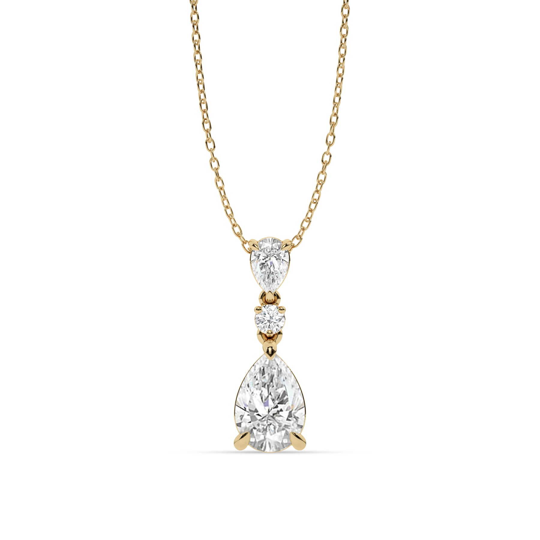 Celestial Kiss Lab Grown Diamond Necklace