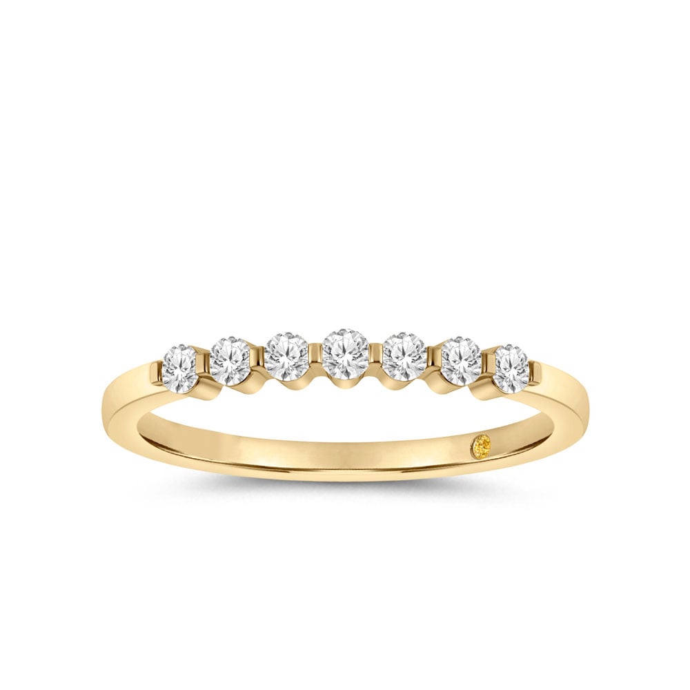 Lumiere Seven Stone Shared Prong Lab Grown Diamond Ring