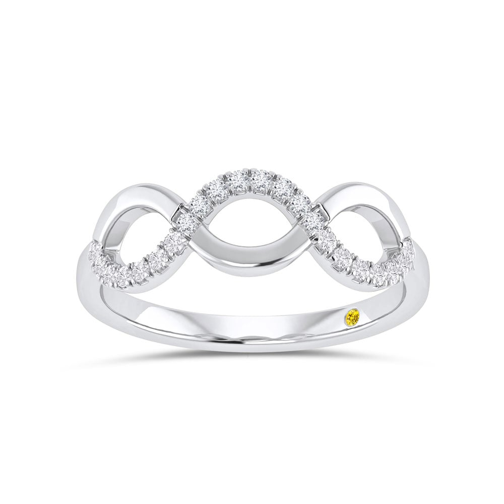 Mirage Lab Grown Infinity Diamond Ring
