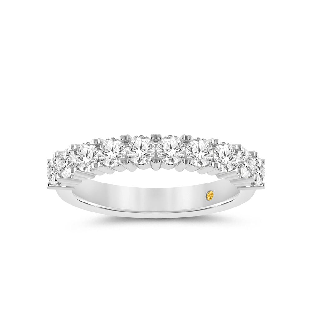 Beryl Half Coverage Lab Grown Diamond Ring