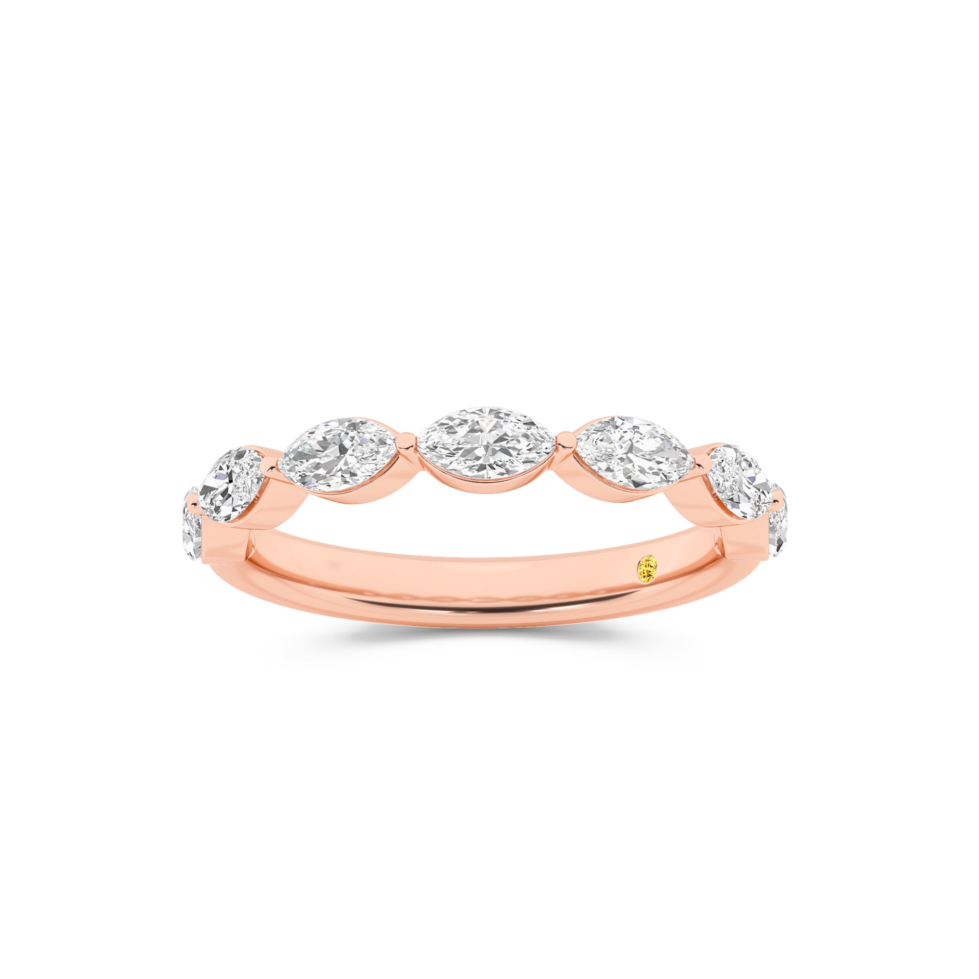 Elara Lab Grown Marquise Diamond Band| Rose Gold 5/8 CT. TW.