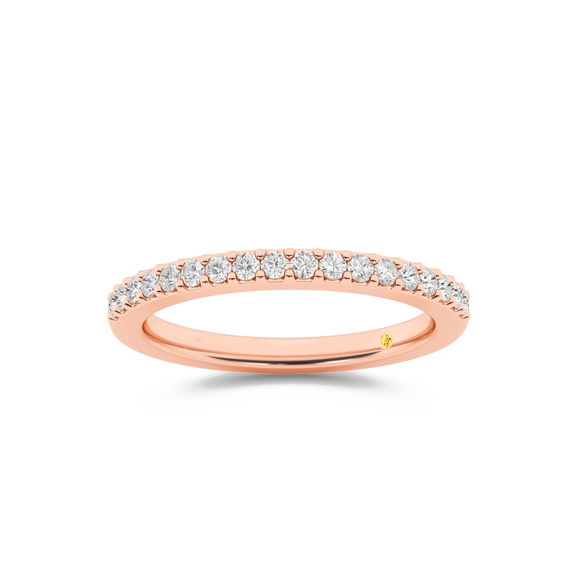 Orion Lab Grown Diamond Wedding Band| Rose Gold 1/4 CT. TW.