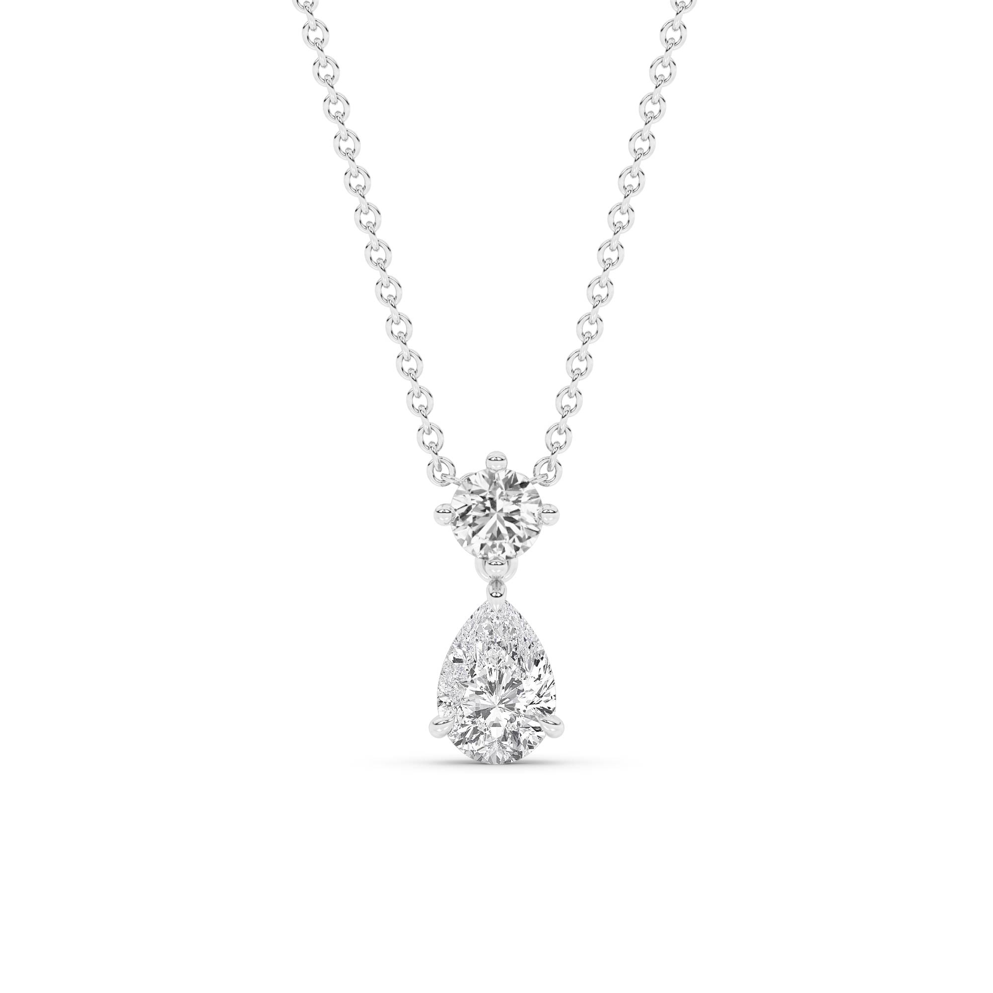 The Dewdrop Lab Diamond Necklace