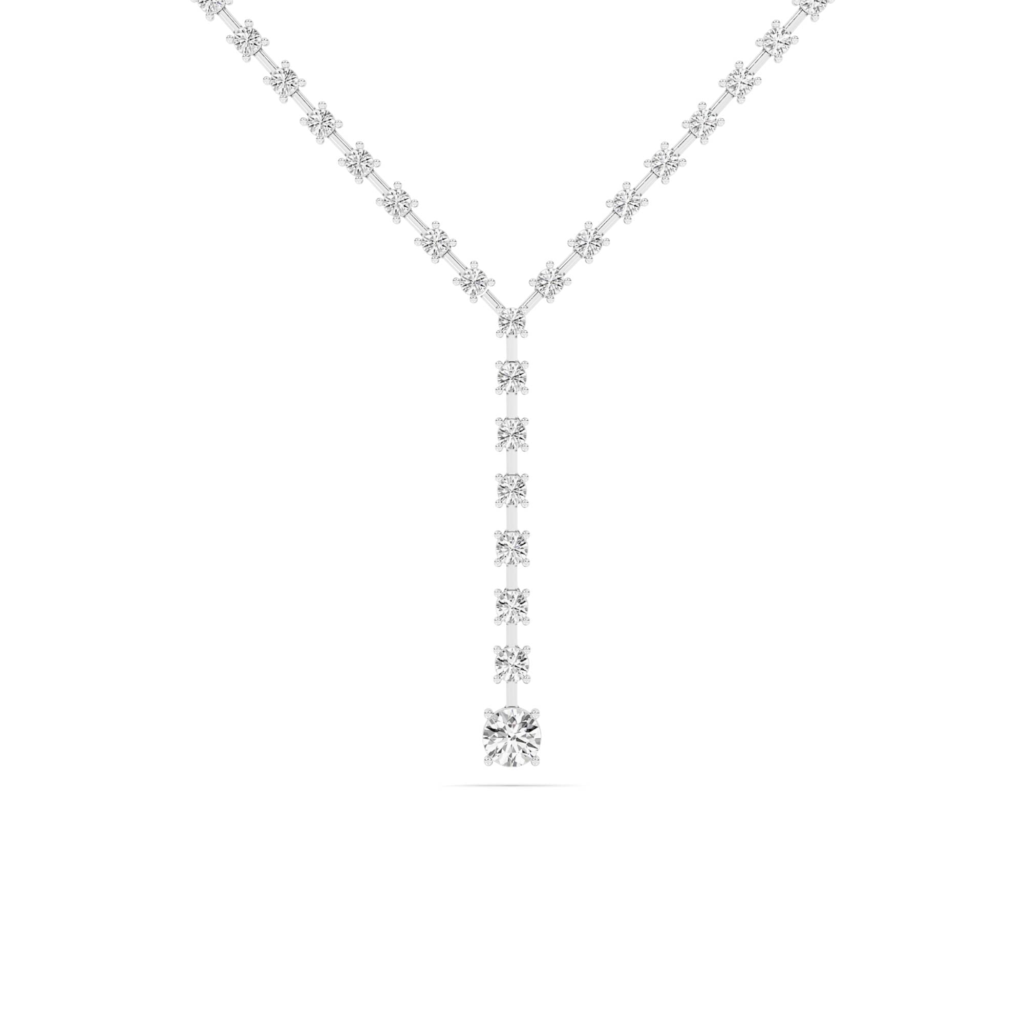 Endless Brilliance Lab Grown Diamond Lariat Necklace