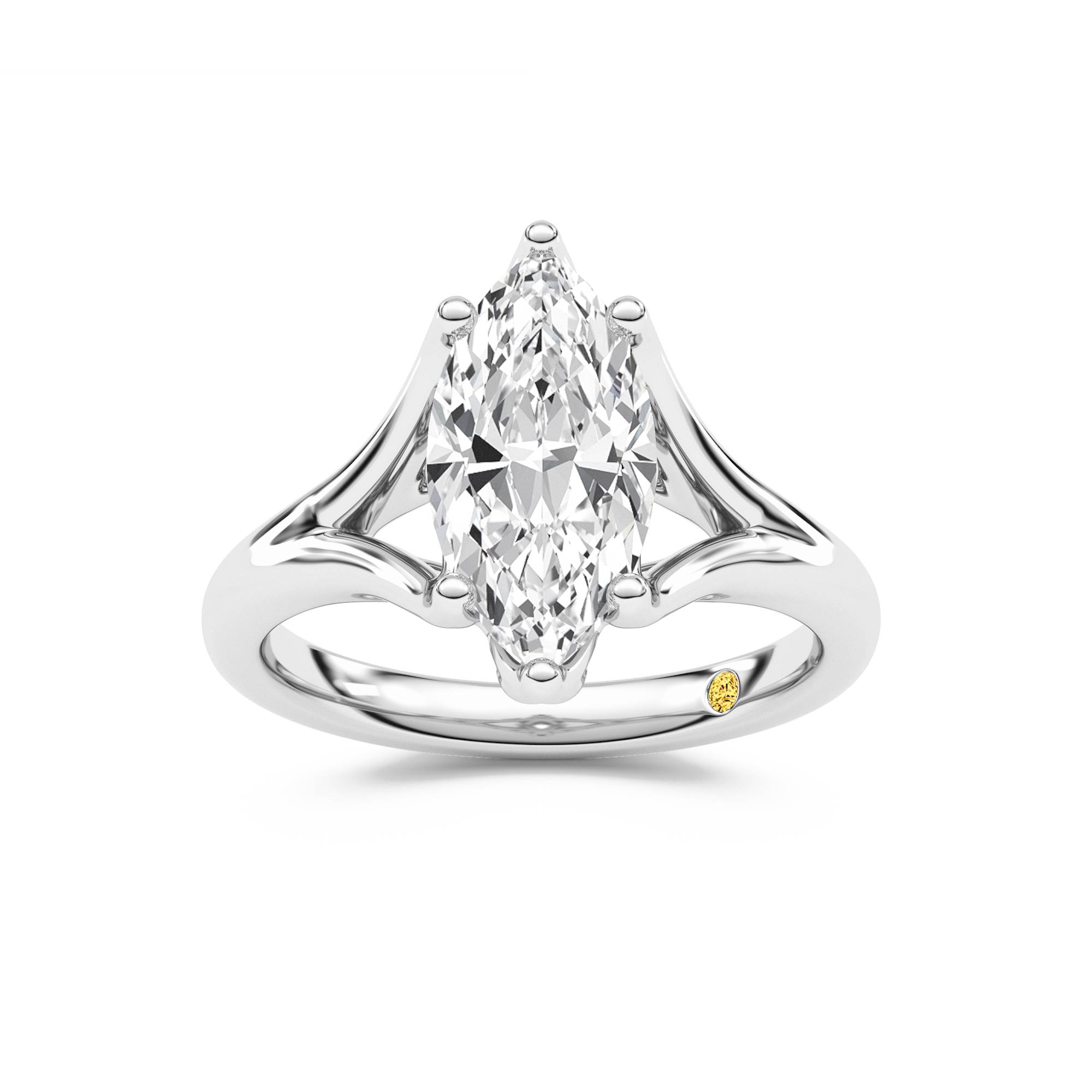 Rosie Marquise Lab Grown Diamond Engagement Ring
