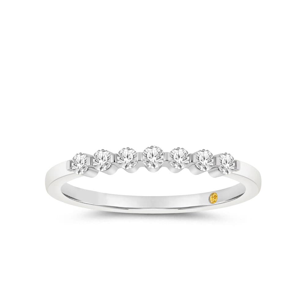 Lumiere Seven Stone Shared Prong Lab Grown Diamond Ring