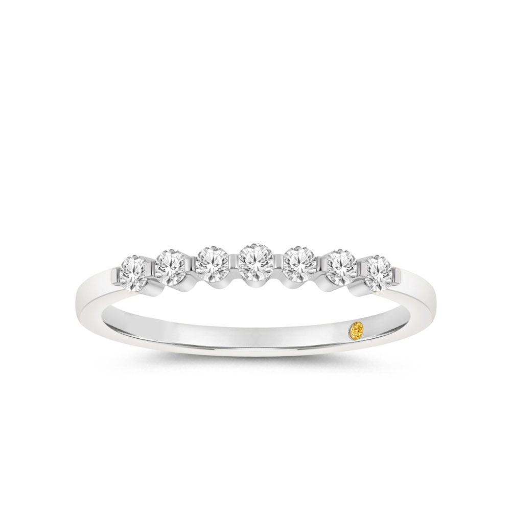 Lumiere Seven Stone Shared Prong Lab Grown Diamond Ring