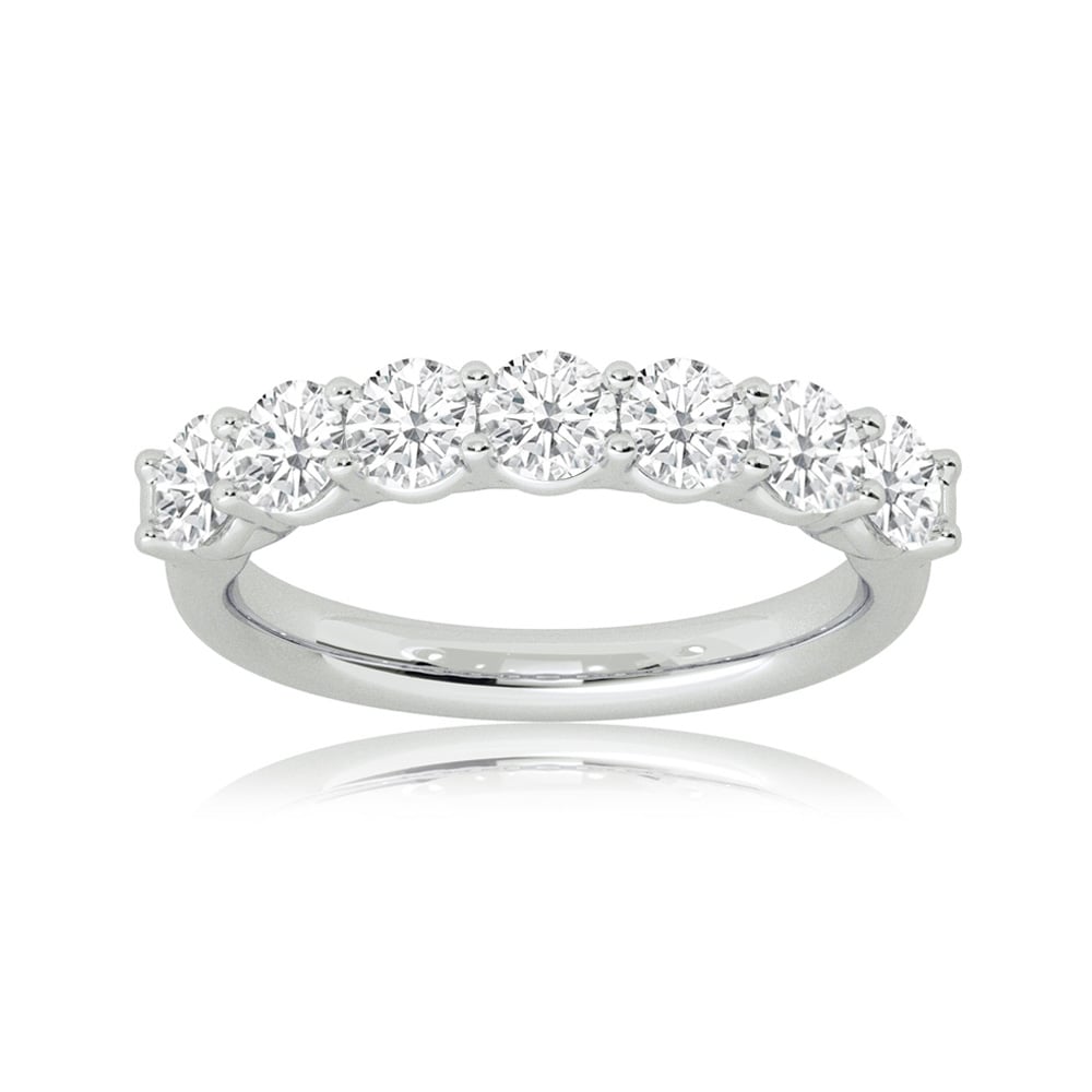 Mykon Seven Stone Lab Grown Diamond Ring