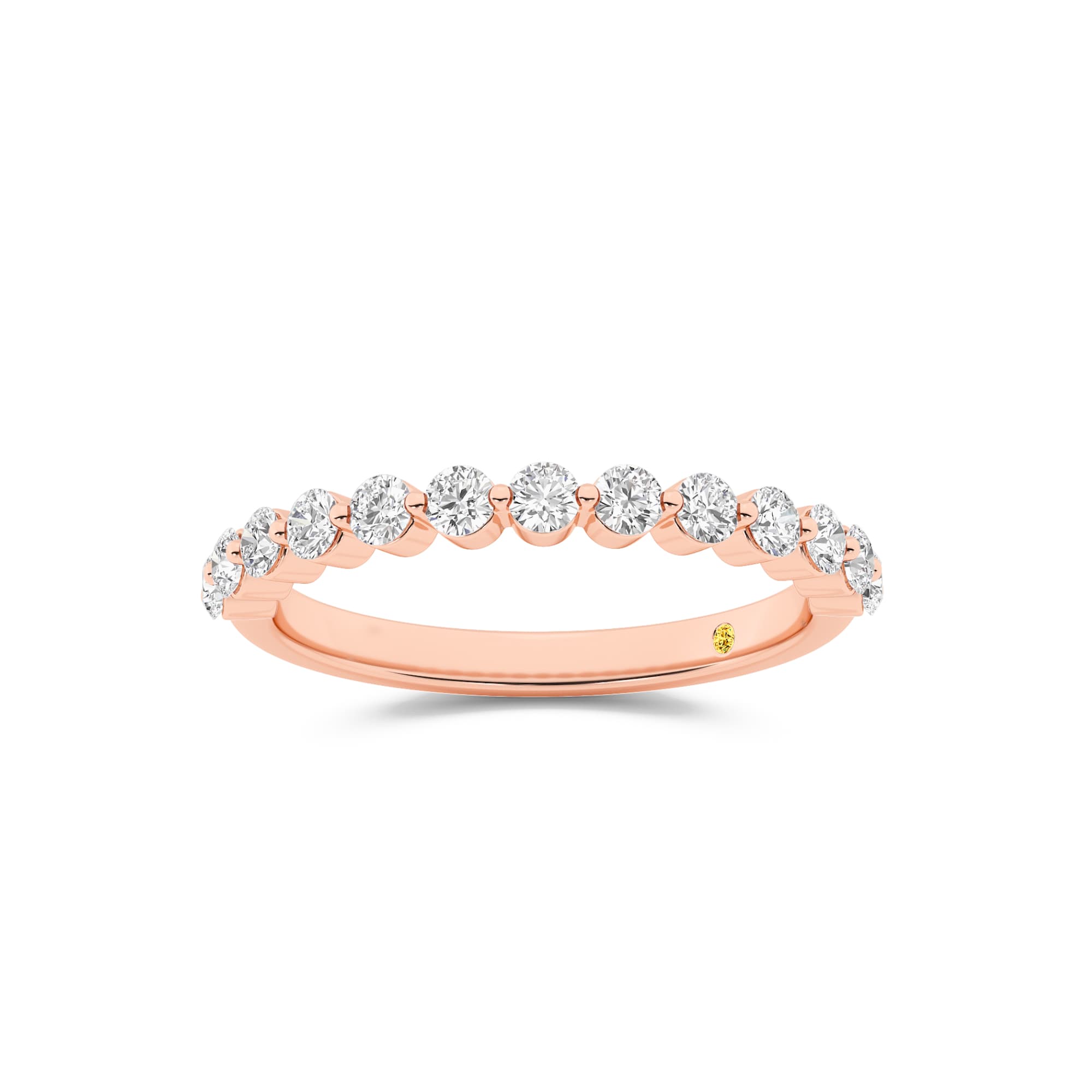 Anastasia Lab Grown Shared Prong Diamond Band| Rose Gold 3/8 CT. TW.