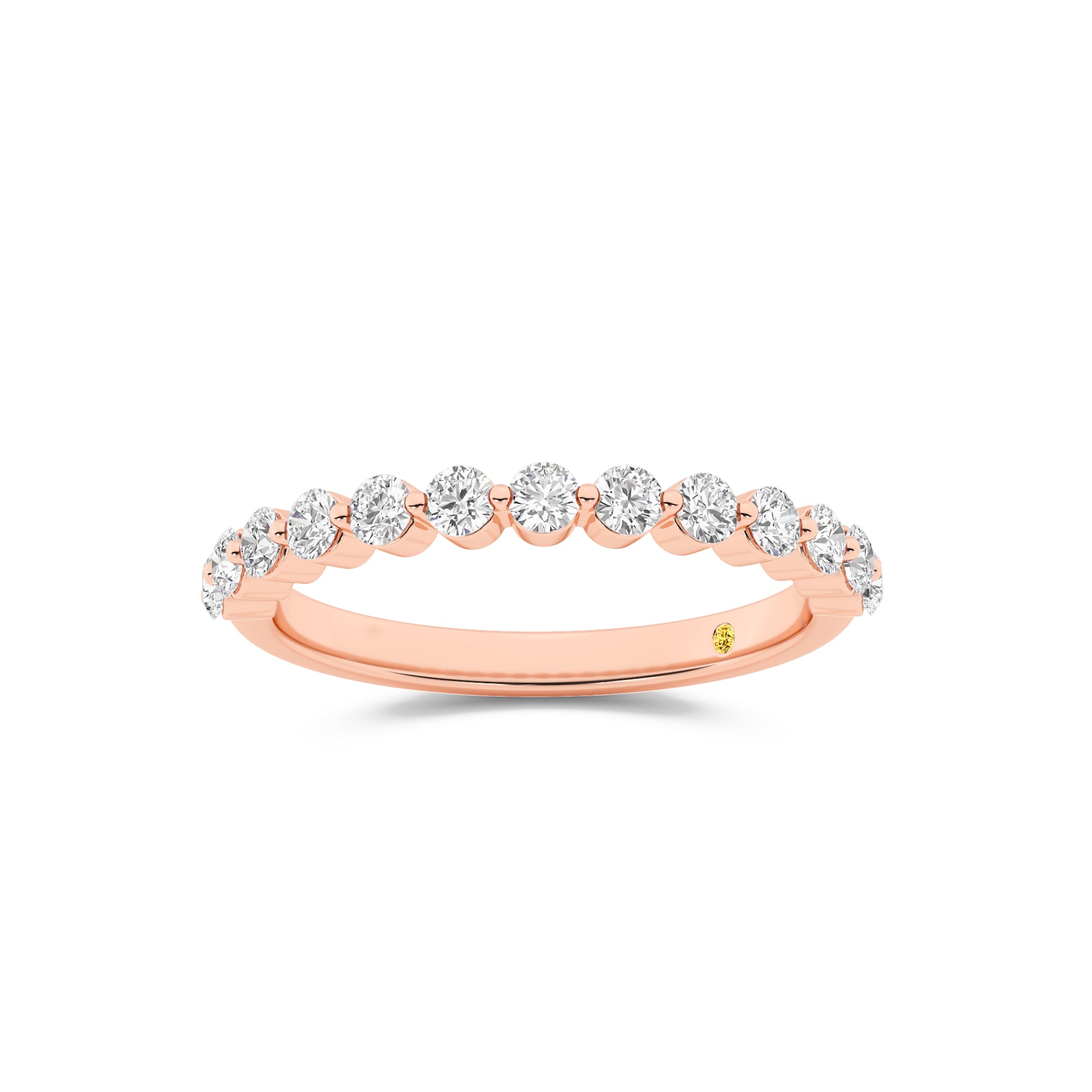 Anastasia Lab Grown Shared Prong Diamond Band| Rose Gold 3/8 CT. TW.