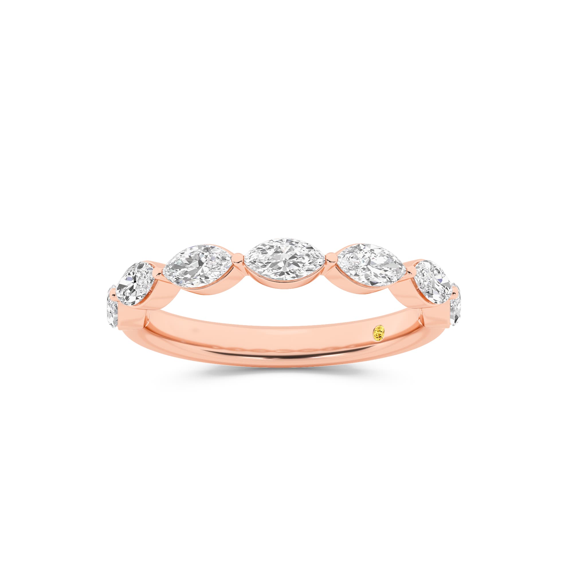 Elara Lab Grown Marquise Diamond Band| Rose Gold 5/8 CT. TW.